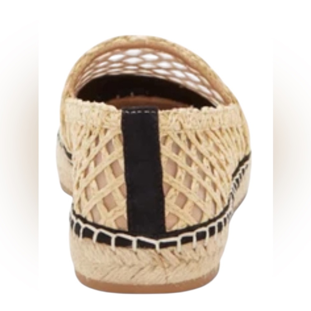INC International Concepts Corvina Cap Toe Espadrille Flats Natural SZ 8.5 NWOT - Picture 2 of 5